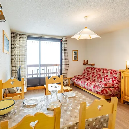 Appartement Studio Lumineux Pour 4 Pers Avec Kitchenette Et Casier A Skis - Fr-1-807-98