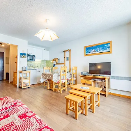 Appartement Studio Lumineux Pour 4 Pers Avec Kitchenette Et Casier A Skis - Fr-1-807-98 Saint-François-Longchamp